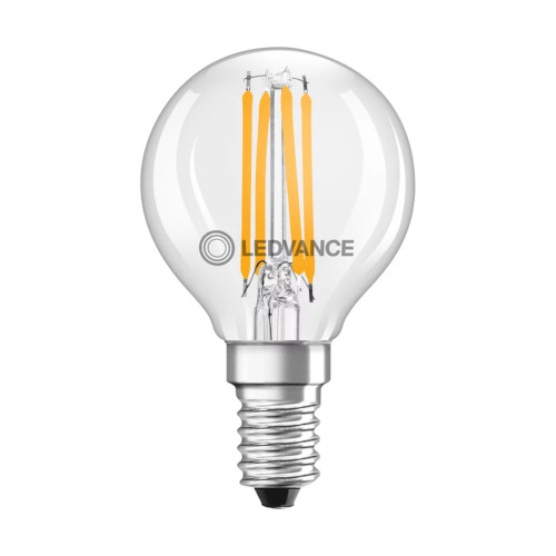 Ultra Efficient LED Golfball 45mm 2.5W (40W eqv.) E14 2700K Clear Ledvance Ultra Efficient LED Golfball 45mm 2.5W (40W eqv.) E14 2700K Clear Ledvance