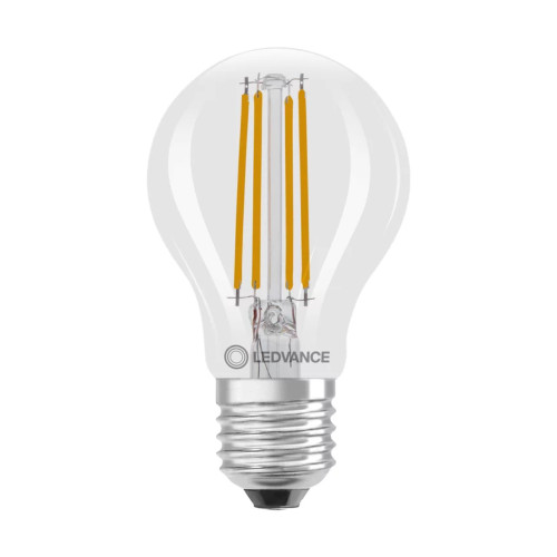 LED GLS 7.2W (60W eqv.) E27 2700K CRi97 Clear Dimmable Ledvance LED GLS 7.2W (60W eqv.) E27 2700K CRi97 Clear Dimmable Ledvance
