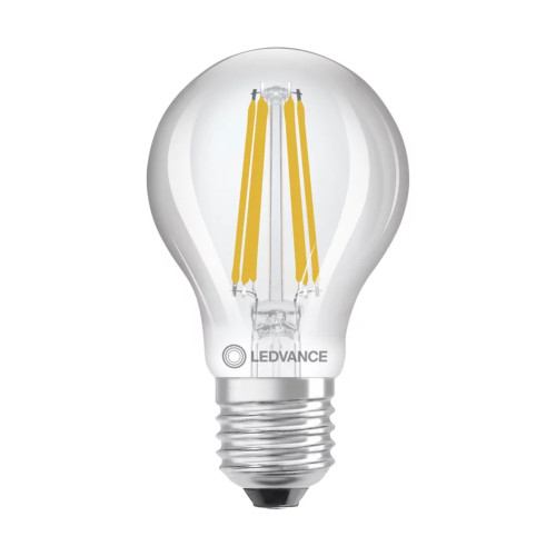 High Efficient LED GLS 4.3W (60W eqv.) E27 2700K Clear Dimmable Ledvance High Efficient LED GLS 4.3W (60W eqv.) E27 2700K Clear Dimmable Ledvance