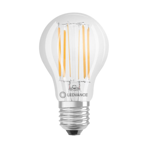 LED GLS 7.5W (75W eqv.) E27 4000K CRi90 Clear Dimmable Ledvance