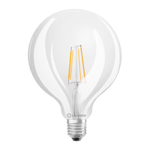 LED Classic Globe 125mm 4W (40W eq.) E27 2700K Clear Ledvance LED Classic Globe 125mm 4W (40W eq.) E27 2700K Clear Ledvance