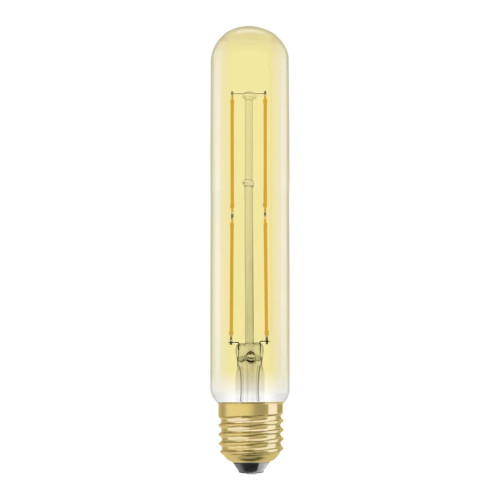 LED Vintage Tubular Lamp 4W (35W eqv.) E27 2000K Gold 32x185mm Ledvance