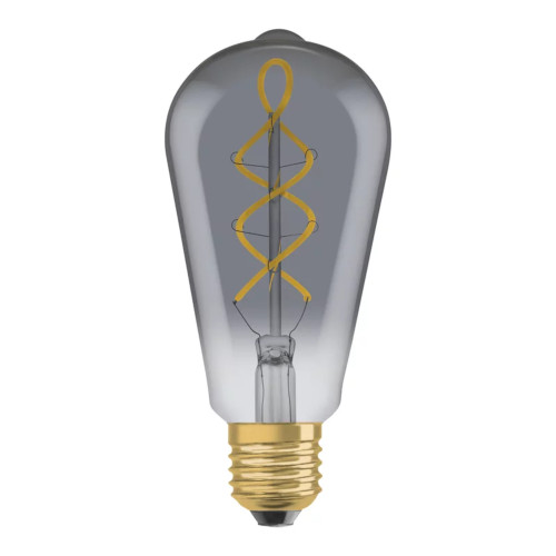 Vintage 1906 LED ST64 4W (15W eqv.) E27 1800K Smoked Ledvance Vintage 1906 LED ST64 4W (15W eqv.) E27 1800K Smoked Ledvance