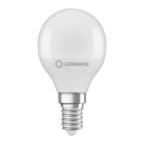 LED Golfball 45mm 4.9W (40W eqv.) E14 2700K Opal Ledvance LED Golfball 45mm 4.9W (40W eqv.) E14 2700K Opal Ledvance