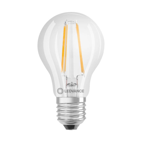 LED Value GLS 6.5W (60W eqv.) E27 2700K Clear Ledvance LED Value GLS 6.5W (60W eqv.) E27 2700K Clear Ledvance