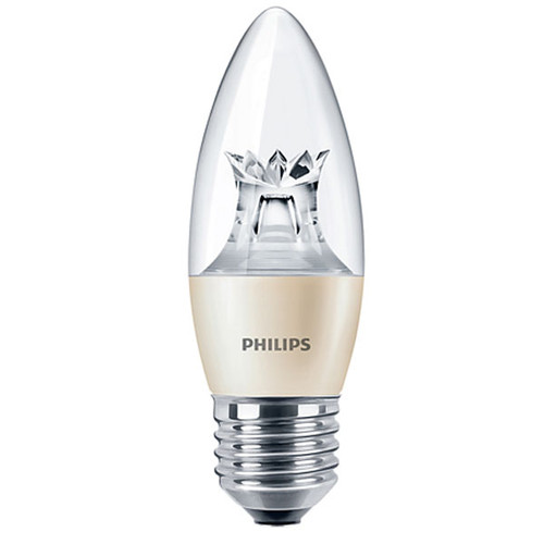 Philips LED Candle 5.5W (40W) ES Clear Very Warm White DimTone