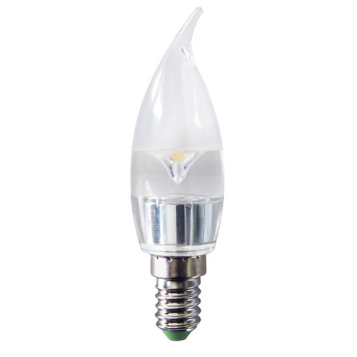 BELL LED Bent-Tipped Candle 3W E14 Clear BELL LED Bent-Tipped Candle 3W E14 Clear