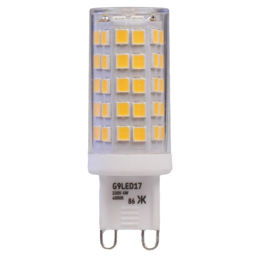 LED G9 Capsule 4W 2700K Clear Dimmable Knightsbridge LED G9 Capsule 4W 2700K Clear Dimmable Knightsbridge