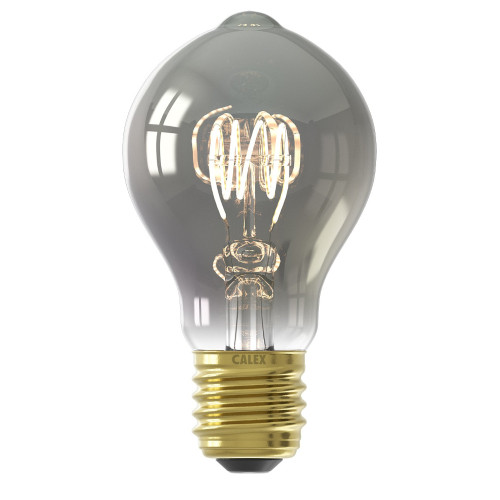 LED Volglas A60 GLS 4W (15W eqv.) ES Titanium 1800K Dimmable Calex