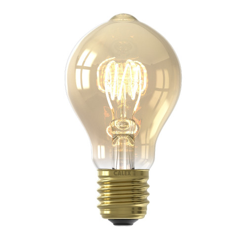 LED Filament A60 GLS 5.5W (40W eqv.) ES Gold 2100K Dimmable Calex LED Filament A60 GLS 5.5W (40W eqv.) ES Gold 2100K Dimmable Calex
