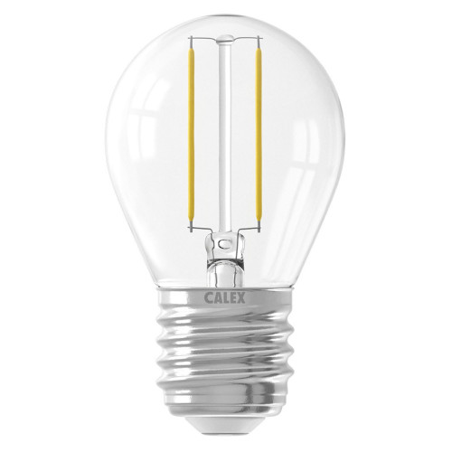 Calex LED Filament P45 240V 2W (25W eq.) E27 2700K Clear Calex LED Filament P45 240V 2W (25W eq.) E27 2700K Clear