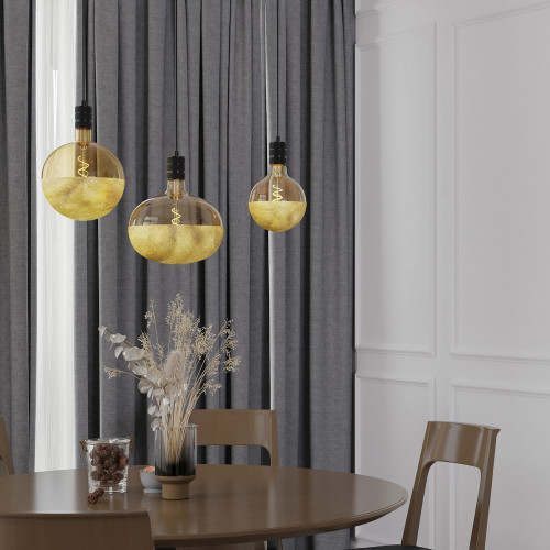 Calex LED Gold Crackle Boden 1800K 4W E27 CRi90 Dimmable Calex LED Gold Crackle Boden 1800K 4W E27 CRi90 Dimmable