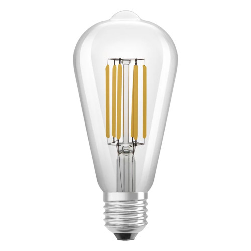 Ultra Efficient LED ST64 Lamp 4W (60W eq.) Warm White E27 Clear Ultra Efficient LED ST64 Lamp 4W (60W eq.) Warm White E27 Clear