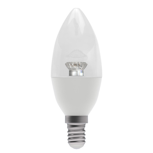 LED Candle 2.1W (25W eqv.) E14 2700K Clear Dimmable Bell
