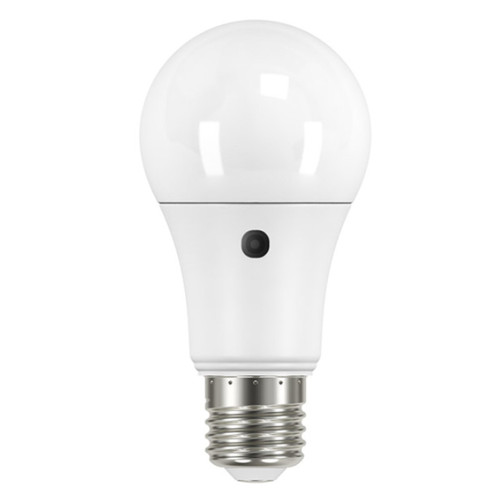 LED Photocell GLS 7W (60W eqv.) E27 2700K Opal Bell