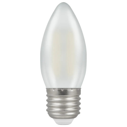 LED Filament Candle 2.2W (25W eqv.) E27 4000K Opal Crompton LED Filament Candle 2.2W (25W eqv.) E27 4000K Opal Crompton