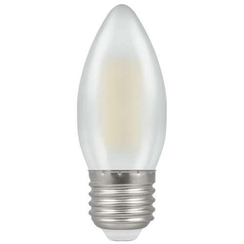 LED Filament Candle 4.2W (40W eqv.) E27 4000K Opal Crompton LED Filament Candle 4.2W (40W eqv.) E27 4000K Opal Crompton