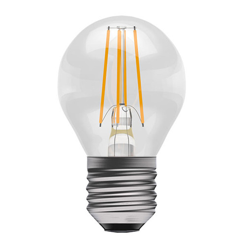 LED Filament 45mm Round 3.3W (40W eqv.) ES Clear 4000K BEL LED Filament 45mm Round 3.3W (40W eqv.) ES Clear 4000K BEL