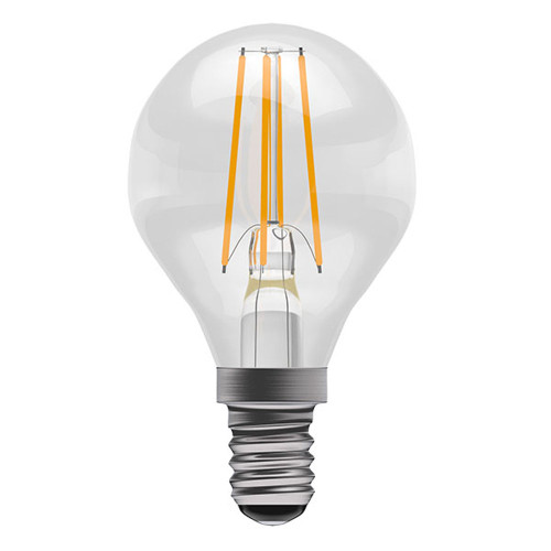 LED Filament 45mm Round 3.3W (40W eqv.) SES Clear 2700K BEL LED Filament 45mm Round 3.3W (40W eqv.) SES Clear 2700K BEL