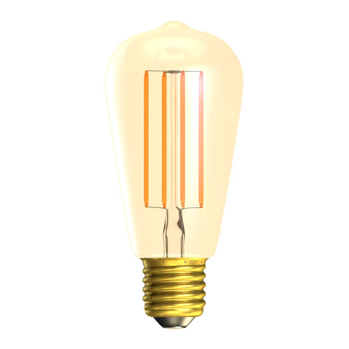 LED Vintage ST64 3.3W (35W eqv.) ES Gold 2200K BEL