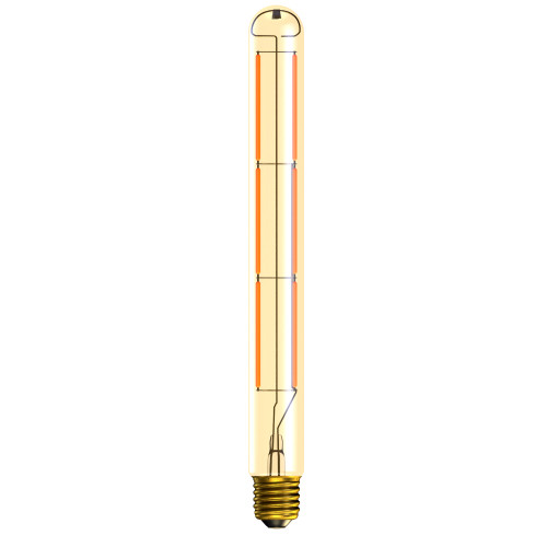 LED Vintage Tubular 240V 5.7W E27 2200K 30x280mm Gold BEL LED Vintage Tubular 240V 5.7W E27 2200K 30x280mm Gold BEL