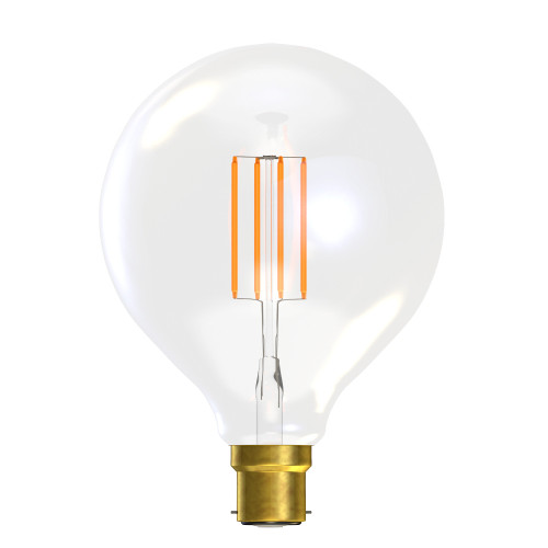 LED Filament 125mm Globe 3.3W (40W eqv.) B22d Clear 2700K Dimmable LED Filament 125mm Globe 3.3W (40W eqv.) B22d Clear 2700K Dimmable