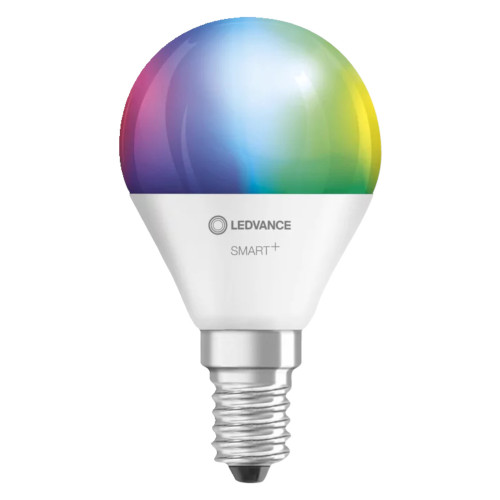 Wifi LED 45mm Round 4.9W (40W eqv.) E14 RGB Opal Dim Wifi LED 45mm Round 4.9W (40W eqv.) E14 RGB Opal Dim