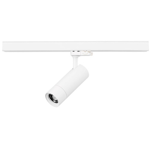 LED Lenzo Track Light 15W 3000K CRi90 Three Circuit Track in White Dim LED Lenzo Track Light 15W 3000K CRi90 Three Circuit Track in White Dim