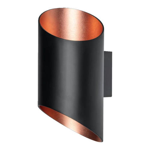 LED Smart WIFI Orbis Wall Cylindro Tuneable 3000-6500K 12W Black Dim LED Smart WIFI Orbis Wall Cylindro Tuneable 3000-6500K 12W Black Dim