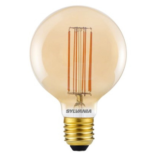 Toledo LED Globe 95mm 7W (50W eqv.) E27 2000K Gold Dimmable Toledo LED Globe 95mm 7W (50W eqv.) E27 2000K Gold Dimmable