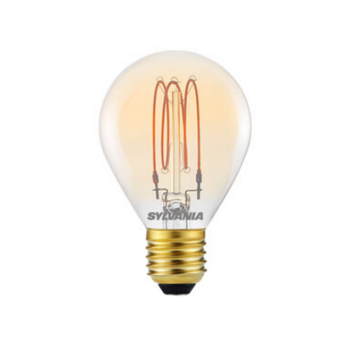LED Vintage 45mm Round 3.5W (25W eqv.) E14 2000K Gold Dimmable LED Vintage 45mm Round 3.5W (25W eqv.) E14 2000K Gold Dimmable