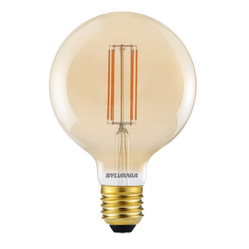 Toledo LED Globe 125mm 7W (50W eqv.) E27 2000K Gold Dimmable Toledo LED Globe 125mm 7W (50W eqv.) E27 2000K Gold Dimmable