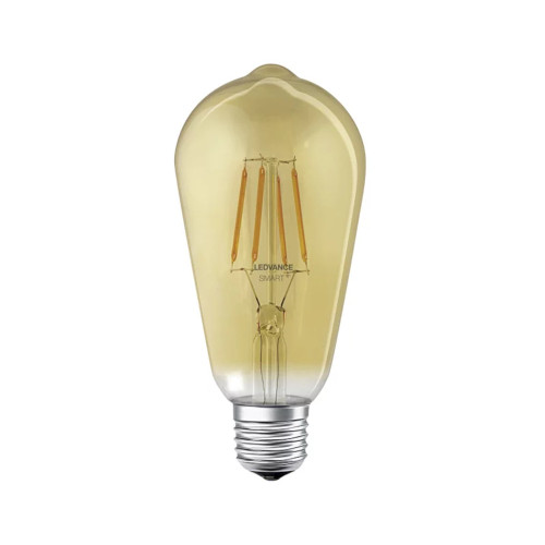 Wifi LED Filament ST64 Lamp 6W (53W eqv.) E27 2400K Gold Dim Wifi LED Filament ST64 Lamp 6W (53W eqv.) E27 2400K Gold Dim
