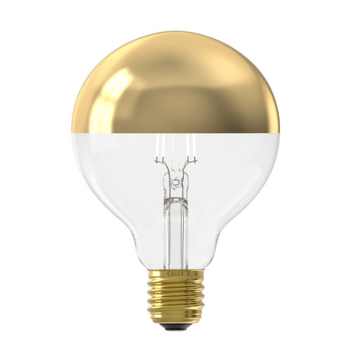 LED Crown Matt Gold 95mm Globe 1800K CRi90 4W 240V ES Dimmable Calex LED Crown Matt Gold 95mm Globe 1800K CRi90 4W 240V ES Dimmable Calex