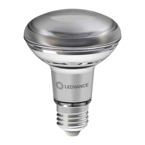 LED R80 Reflector 4.9W (60W eqv.) 2700K E27 36 Degrees CRi90 Dimmable LED R80 Reflector 4.9W (60W eqv.) 2700K E27 36 Degrees CRi90 Dimmable