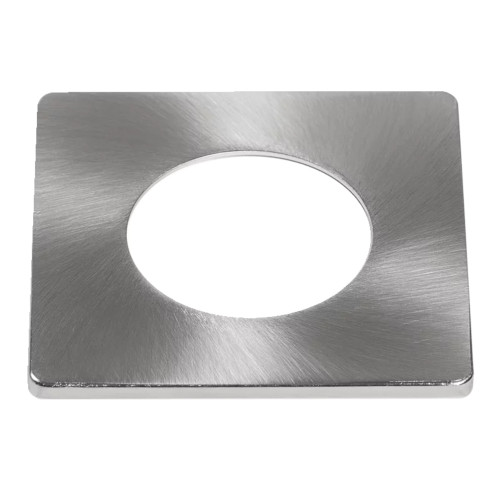 Brushed Nickel Square Ring for Fixed Combo Spotlight 4099854092701