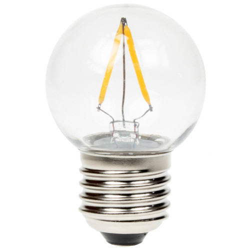 LED Filament Golf Ball 2W (15W eqv.) ES 2700K Clear Dimmable LED Filament Golf Ball 2W (15W eqv.) ES 2700K Clear Dimmable