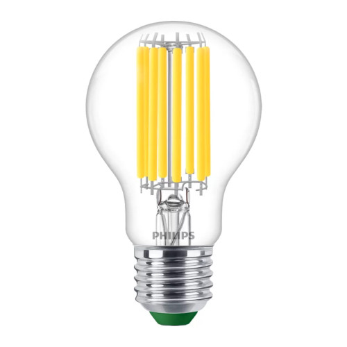 LED Ultra Efficient GLS 7.3W (100W eqv.) A60 E27 3000K Clear Philips LED Ultra Efficient GLS 7.3W (100W eqv.) A60 E27 3000K Clear Philips