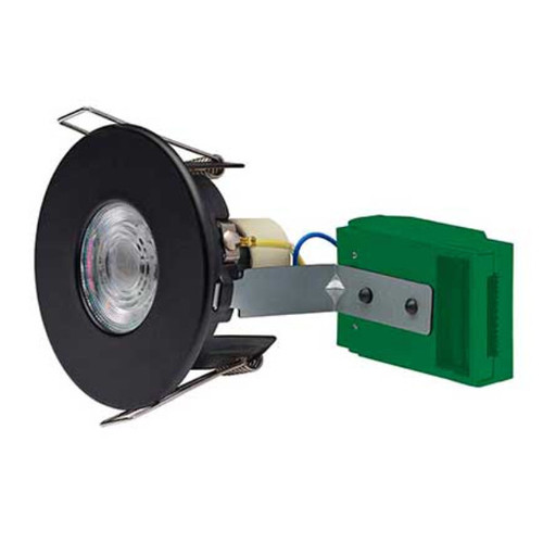 Bell Firestay Fixed Fire Rated Downlight Black (Bulb is not included) Bell Firestay Fixed Fire Rated Downlight Black (Bulb is not included)
