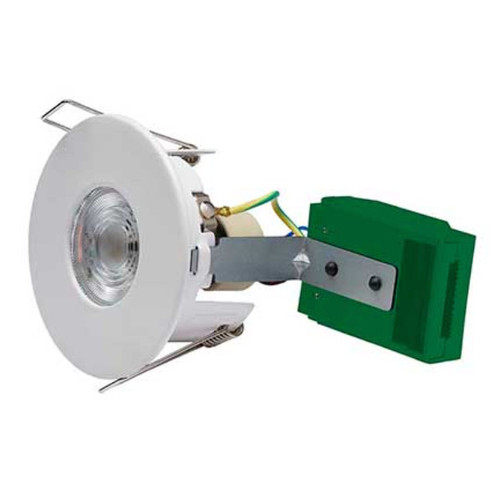 Bell Firestay Fixed Fire Rated Downlight White (Bulb is not included) Bell Firestay Fixed Fire Rated Downlight White (Bulb is not included)