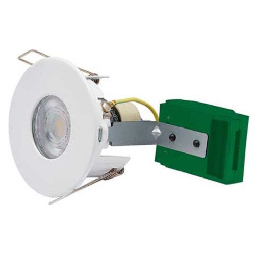 Bell Firestay Fire Rated Shower Downlight Matt White IP65 (Bulb is not included) Bell Firestay Fire Rated Shower Downlight Matt White IP65 (Bulb is not included)