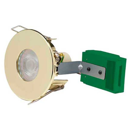 Bell Firestay Fire Rated Shower Downlight Brass IP65 (Bulb is not included) Bell Firestay Fire Rated Shower Downlight Brass IP65 (Bulb is not included)