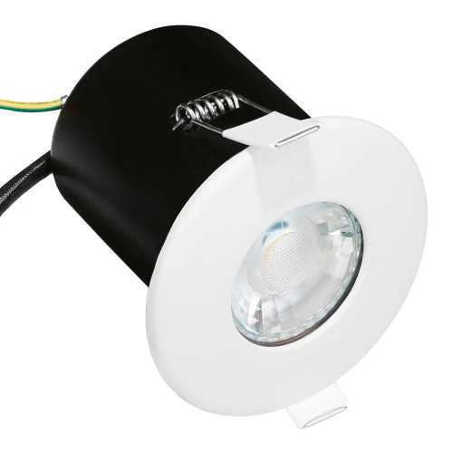 Firesafe Fixed Fire-rated GU10 Downlight (No bulbs, No bezel) Firesafe Fixed Fire-rated GU10 Downlight (No bulbs, No bezel)