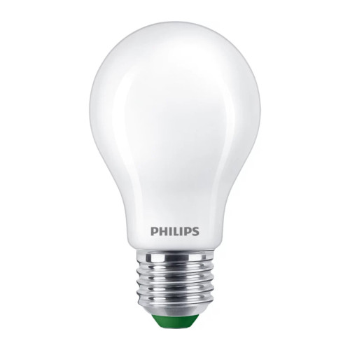 LED Ultra Efficient GLS 4W (60W eqv.) A60 E27 4000K Opal Philips LED Ultra Efficient GLS 4W (60W eqv.) A60 E27 4000K Opal Philips