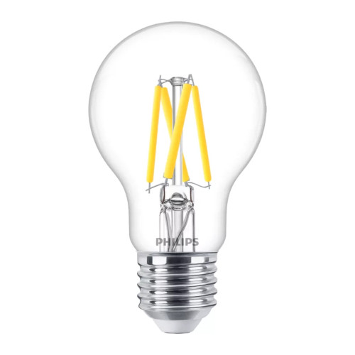 LED Master GLS 3.4W (40W eq.) E27 CRi95 2700K DimTone Clear LED Master GLS 3.4W (40W eq.) E27 CRi95 2700K DimTone Clear