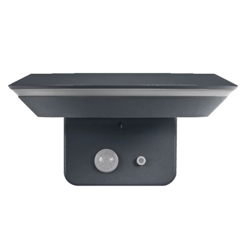 LED Grey Endura Glow Wall Light Solar Powered with Sensor 3.6W 3000K IP44 LED Grey Endura Glow Wall Light Solar Powered with Sensor 3.6W 3000K IP44