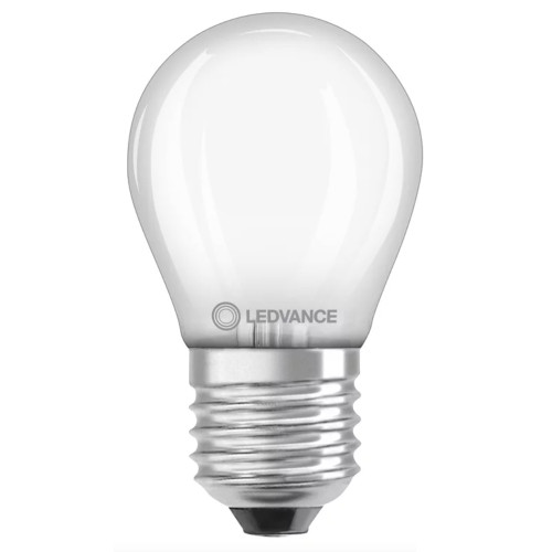 Ultra Efficient LED Golfball 45mm 1.2W (25W eq.) 2700K E27 Frosted Ledvance Ultra Efficient LED Golfball 45mm 1.2W (25W eq.) 2700K E27 Frosted Ledvance