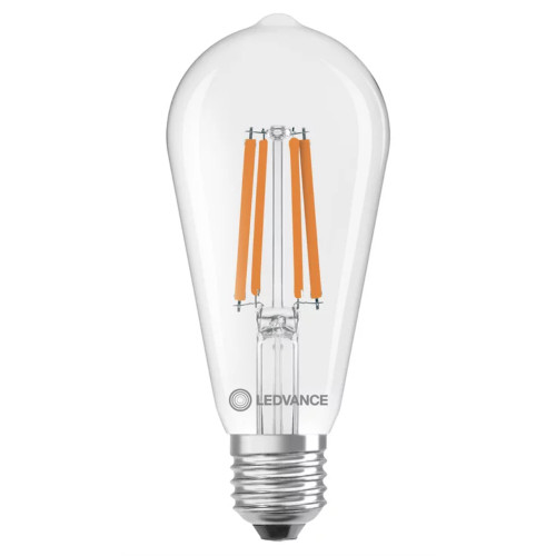 Ultra Efficient LED ST64 Lamp 3.8W (60W eq.) 2700K E27 Clear Ledvance Ultra Efficient LED ST64 Lamp 3.8W (60W eq.) 2700K E27 Clear Ledvance