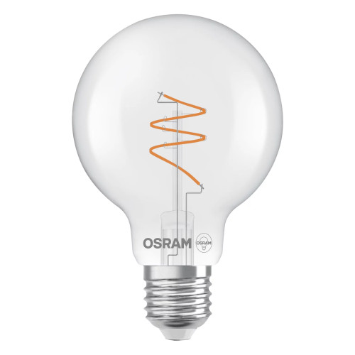 Vintage 1906 LED 80mm Globe 4.6W (40W eq.) E27 2700K Clear CRi90 Dim Vintage 1906 LED 80mm Globe 4.6W (40W eq.) E27 2700K Clear CRi90 Dim