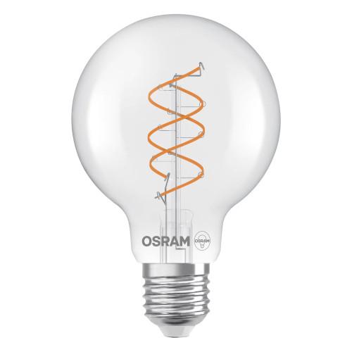 Vintage 1906 LED 80mm Globe 7.2W (60W eq.) E27 2700K Clear CRi90 Dim Vintage 1906 LED 80mm Globe 7.2W (60W eq.) E27 2700K Clear CRi90 Dim